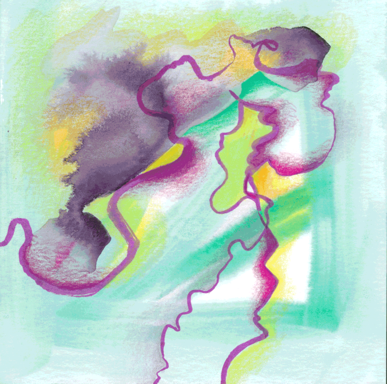 BioBay Fjardo Puerto Rico abstract map