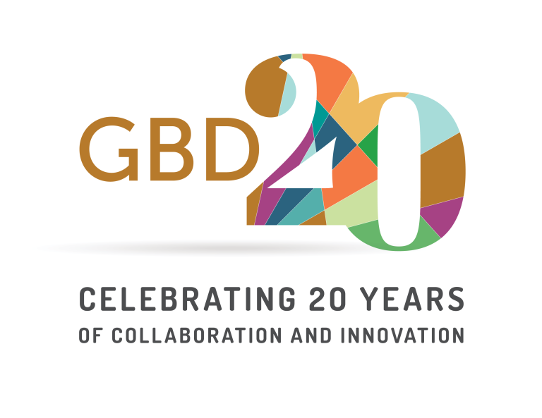 GBD 20 year logo