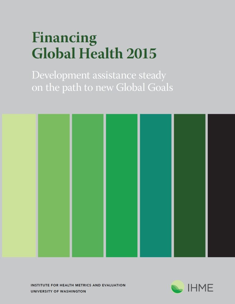 Financing Global Health 2015