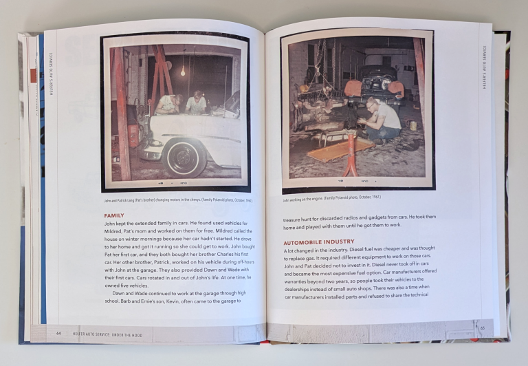 Helfer Auto Service memoir family page